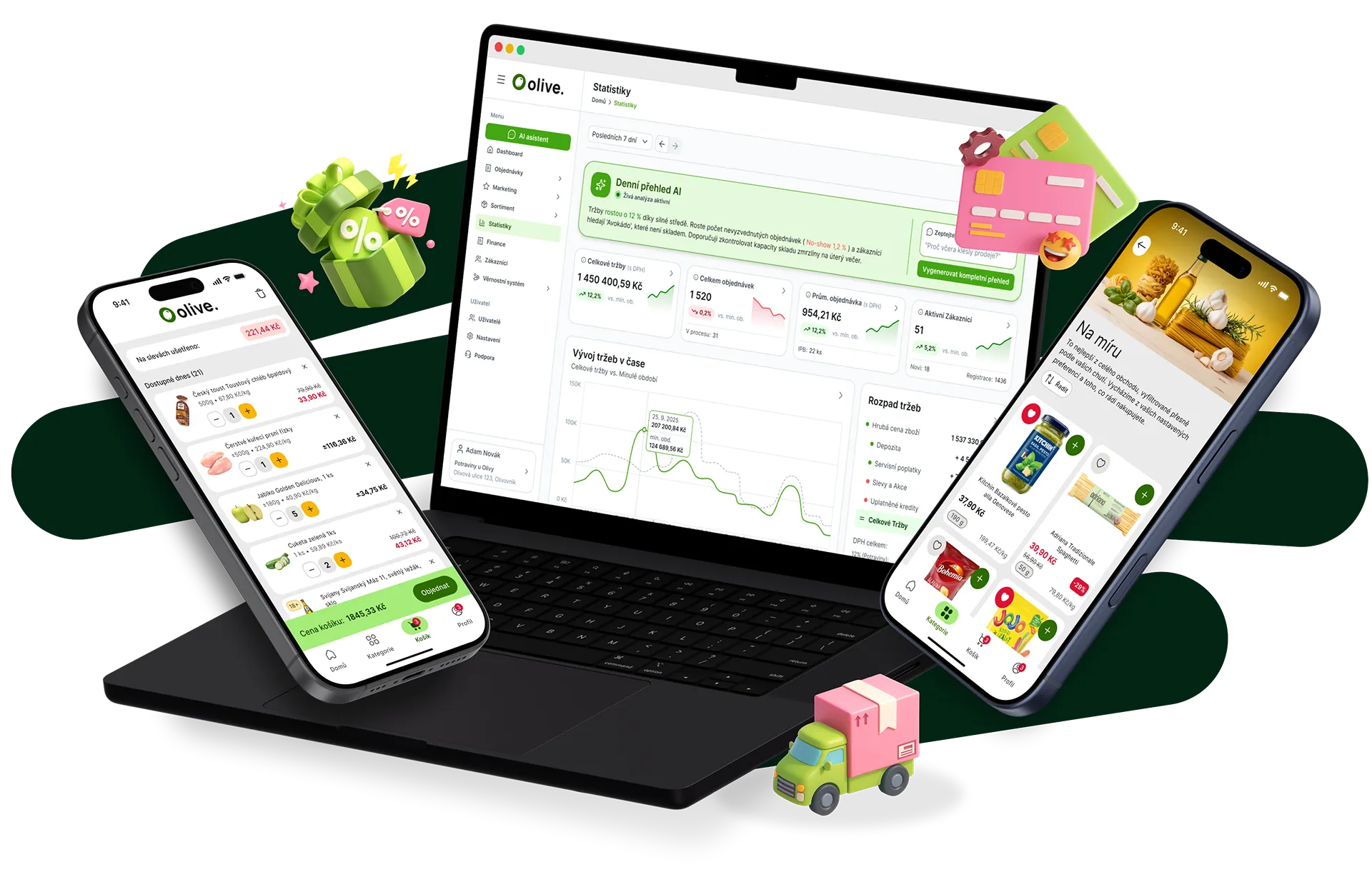 Olive Online platforma – digitální ekosystém pro lokální retail